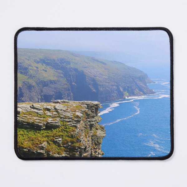 Item preview, Tintagel Beach Cliffside Home of Merlin the Wizard designed and sold by NJCArtPhoto.