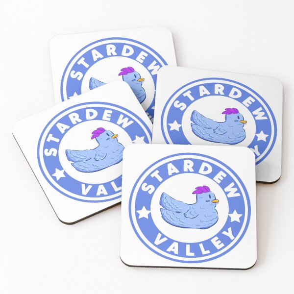 Item preview, blue chicken best friend shane chicken stardew valley designed and sold by madameelvirah.