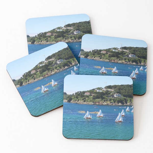 Item preview, Sailing Boats On the Seas of Salcombe in Devon designed and sold by NJCArtPhoto.