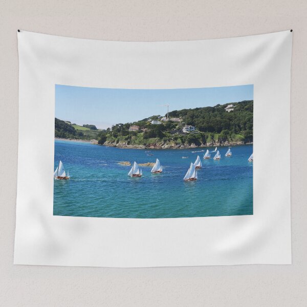 Item preview, Sailing Boats On the Seas of Salcombe in Devon designed and sold by NJCArtPhoto.