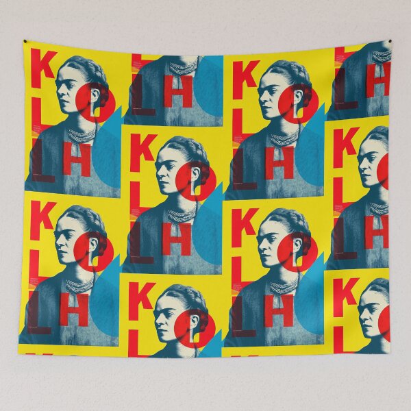 Item preview,  Bold Modernist Frida Kahlo Poster designed and sold by djovan.