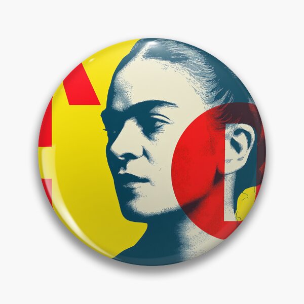 Item preview,  Bold Modernist Frida Kahlo Poster designed and sold by djovan.