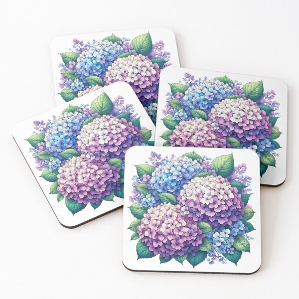 Item preview, Hydrangea Flower Mandala Motif – Elegant AI Work for Plant Lovers & Floral-Themed Clothing & Accessories designed and sold by knalpot-design.