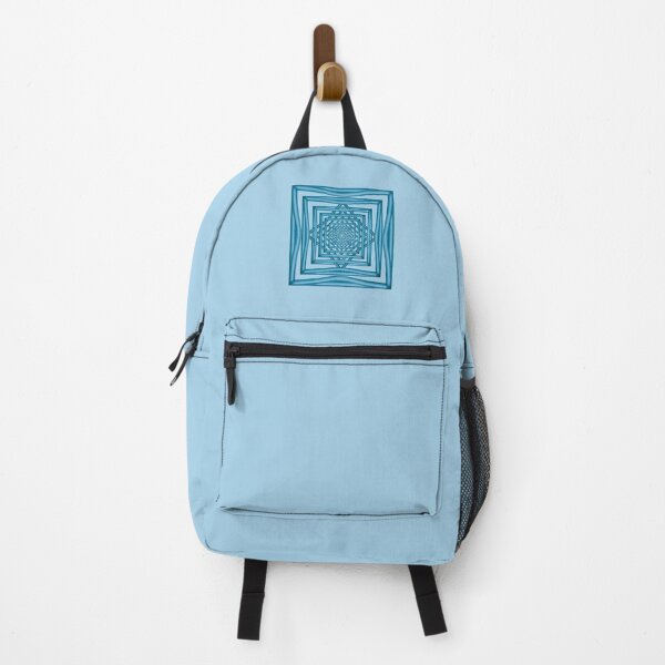 Item preview, Geometric representation of blue frames by growth and rotation designed and sold by Cherevan.