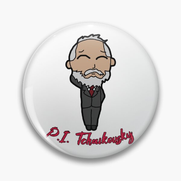 Item preview, Chibi Classical Composers: Tchaikovsky designed and sold by michellekchen.
