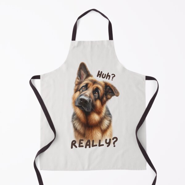Item preview, German Shepherd - Huh? Really? Wondering dog designed and sold by PangJing.