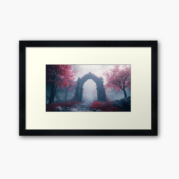 Item preview, Strange alley surrounded by fog designed and sold by Marie Colençon.