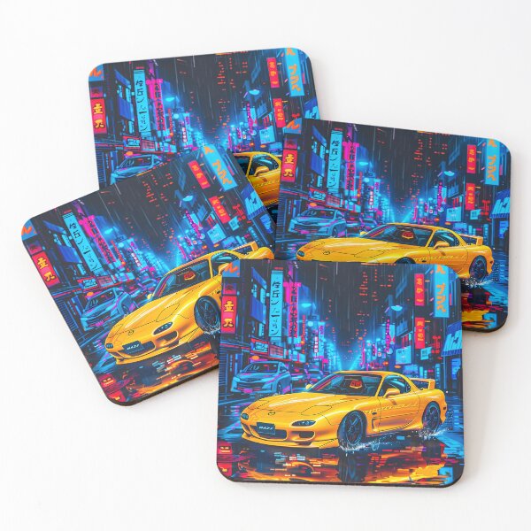 Item preview, Tokyo Drift T-Shirt – スピード魂 Neon Night Ride designed and sold by AP_1979.