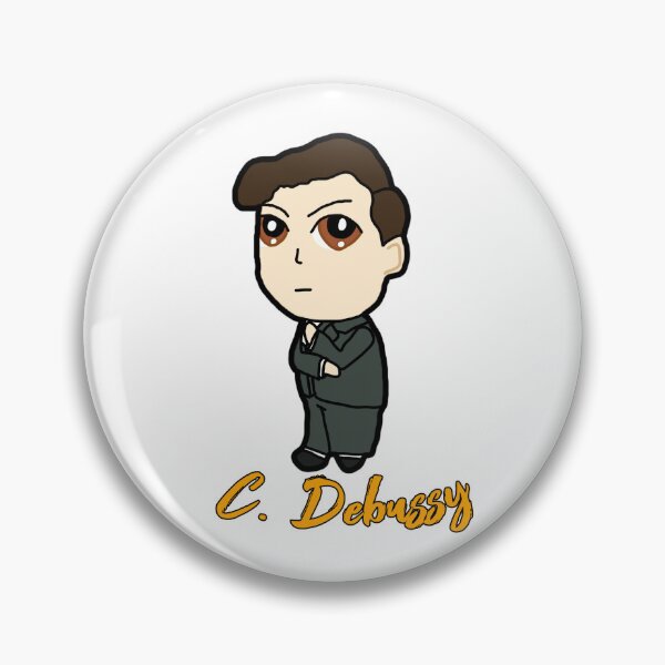 Item preview, Chibi Classical Composers: Debussy designed and sold by michellekchen.