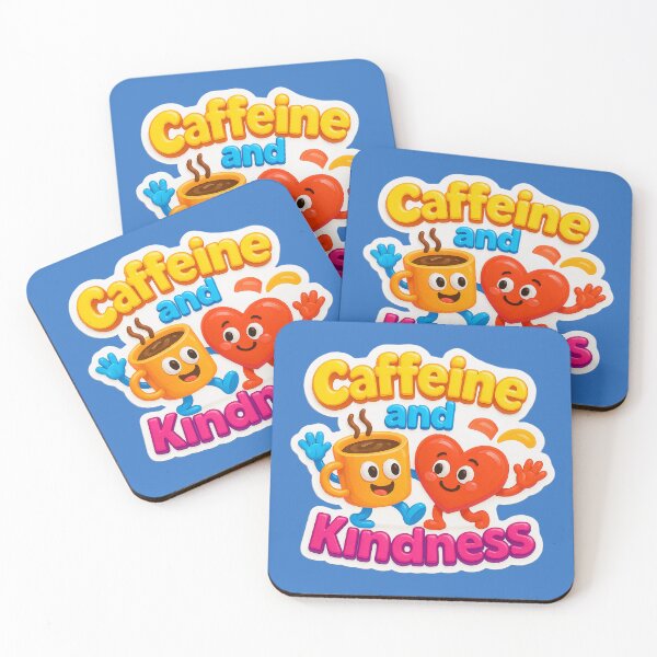 Item preview, Coffee and friendliness – cheerful design designed and sold by Girih.