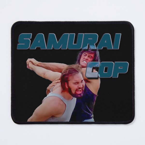 Item preview, Samurai Cop and Yamashita fight designed and sold by SvarunPogani.