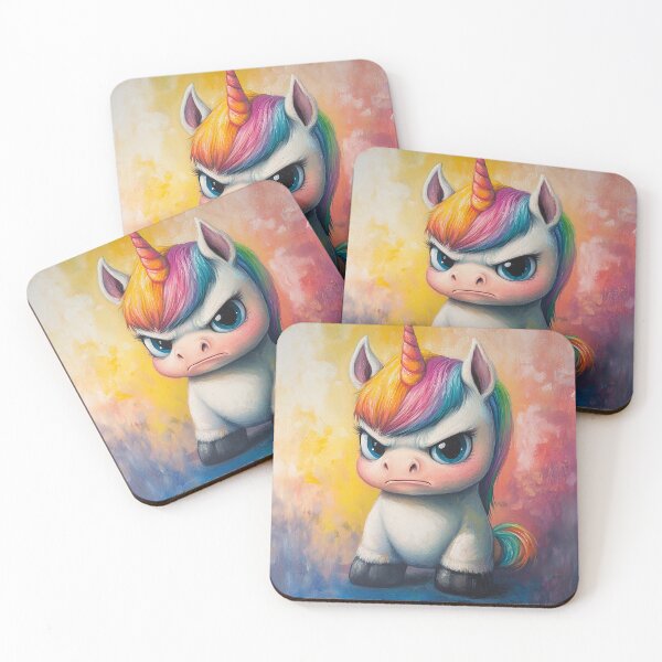 Item preview, Pouting baby Unicorn designed and sold by NAImagery.