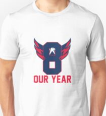Alexander Ovechkin Washington Capitals Stanley Cup Champions 2018 Our Year Unisex T-Shirt