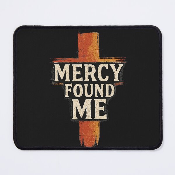 Item preview, Mercy Found Me, Distressed Cross Graphic designed and sold by Faithloveshop.