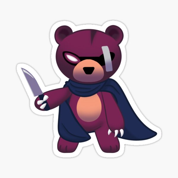 Aperçu de l'œuvre Patches l'ours sombre/perdu créée et vendue par AriAgain.