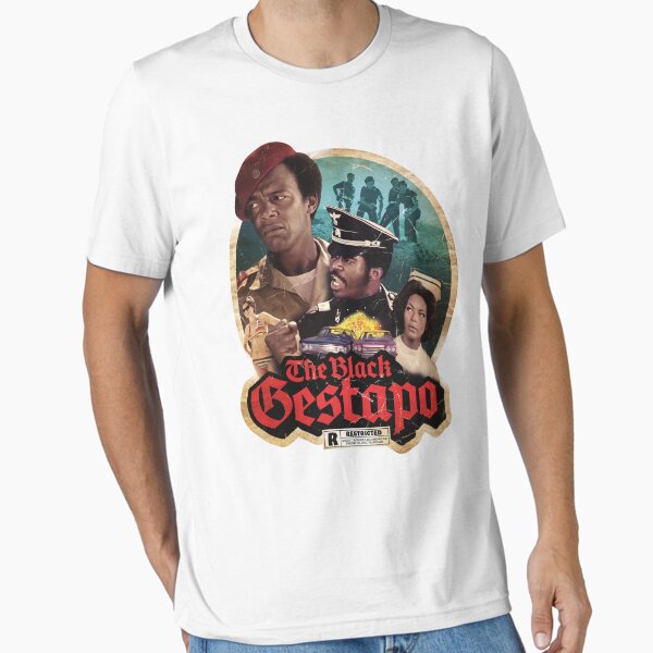 Vista previa del artículo con la obra «La Gestapo Negra (película de blaxploitaton de 1975)», diseñado y vendido por BLVDdesign.