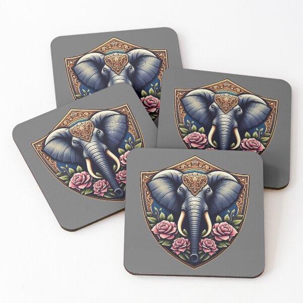 Item preview, BEAUTIFUL HINDU ELEPHANT HEAD SHIELD (#666666) designed and sold by Marlon Oseguera.