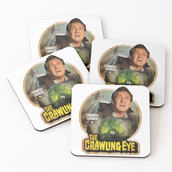 Item preview, The Crawling Eye (retro horror sci-fi) designed and sold by BLVDdesign.