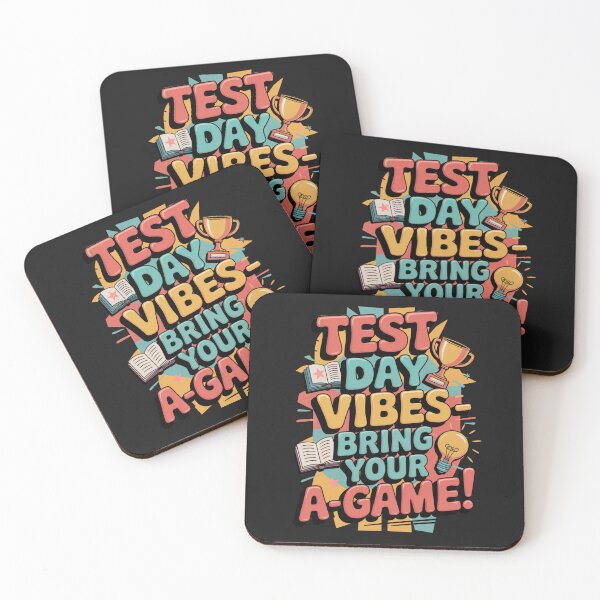 Item preview, Test Day Vibes: Bring Your A-Game! Stay Focused And Ace Your Exams! designed and sold by elynne9.