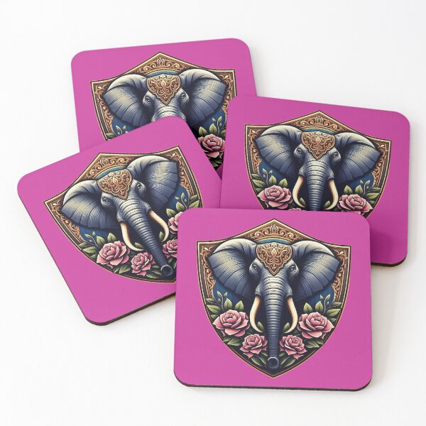 Item preview, BEAUTIFUL HINDU ELEPHANT HEAD SHIELD (#CC3399) designed and sold by Marlon Oseguera.