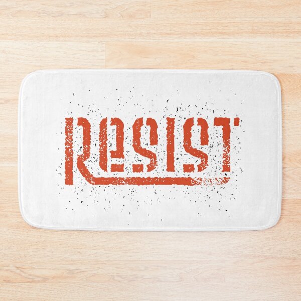 Item preview, RESIST Bold Grunge Typography | Minimalist Protest Streetwear designed and sold by lxmag.