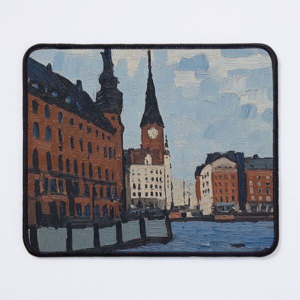 Item preview, Hamburg | Post-impressionist painting style designed and sold by ComicsFactory.