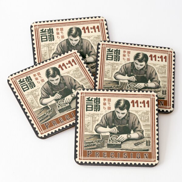 Item preview, Vintage Watchmaker Art Stamp – Retro Precision Engineering Design designed and sold by No1RetroStamps.
