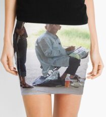 Artist at work Mini Skirt