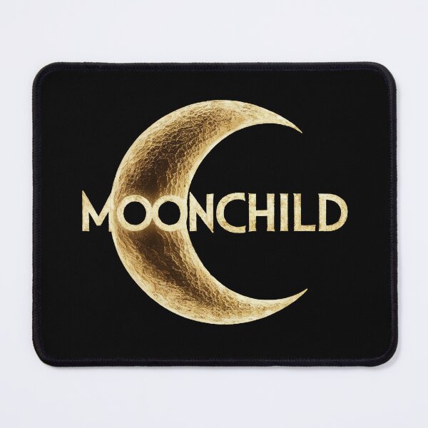 Item preview, Moonchild – Glowing Golden Crescent designed and sold by QuirkySpark.