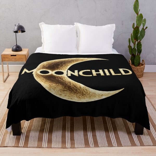 Item preview, Moonchild – Glowing Golden Crescent designed and sold by QuirkySpark.