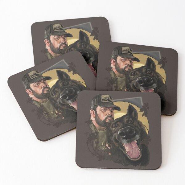 Item preview, Damien Bray and RamaDog, Painting designed and sold by AK-Hevonen.