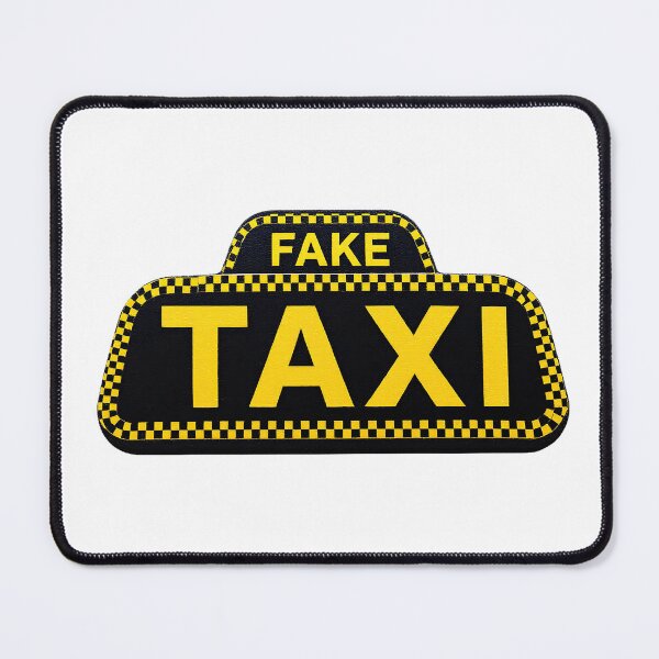 Item preview, Fake Taxi Meme – Viral Internet Humor Logo designed and sold by InspireSticker.
