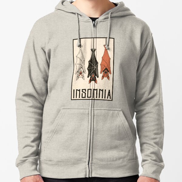 Artikel-Vorschau von Schlaflosigkeit Schlaflos Fledermaus Vintage Gothic Design, designt und verkauft von arowh.