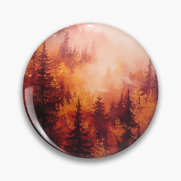 Item preview, 457 Dramatic Fog In The Forest designed and sold by nikoart001.