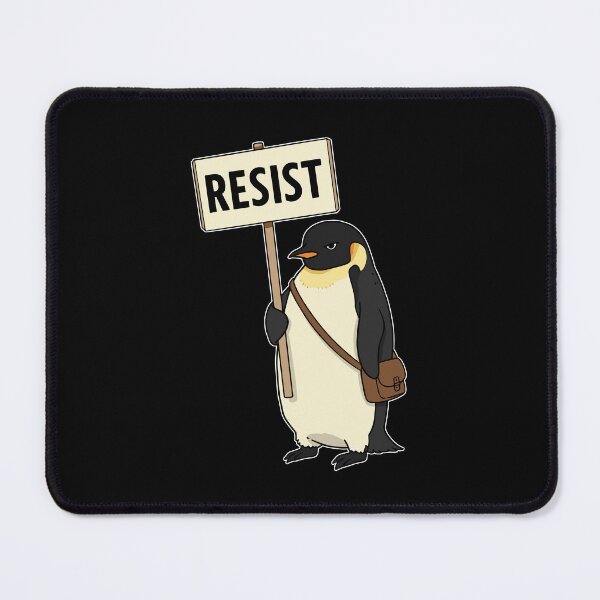 Item preview, Resist Penguin Activism no tariffs designed and sold by varioarts.