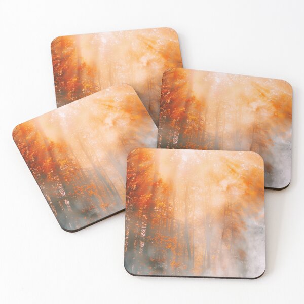 Item preview, 459 Dramatic Fog In The Forest designed and sold by nikoart001.