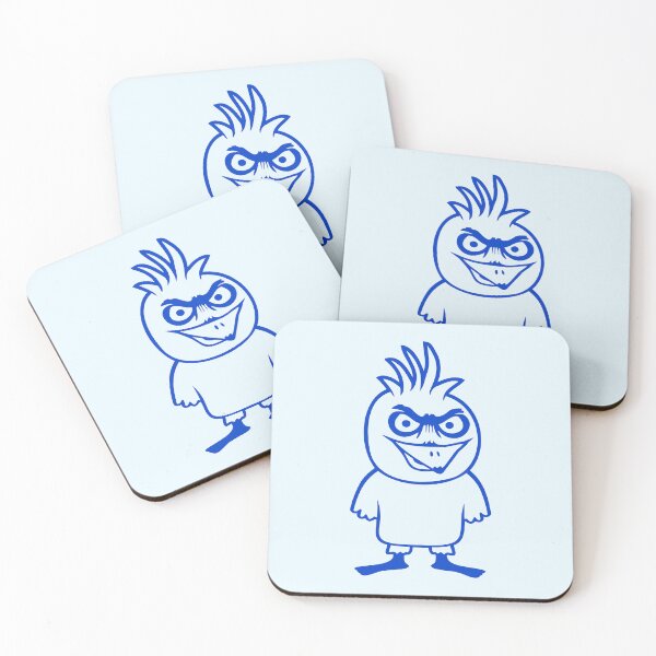 Item preview, Parrot bird stares evil dangerous aggresive rage designed and sold by shirt-o-mat.