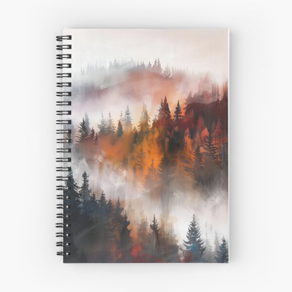 Item preview, 463 Dramatic Fog In The Forest designed and sold by nikoart001.