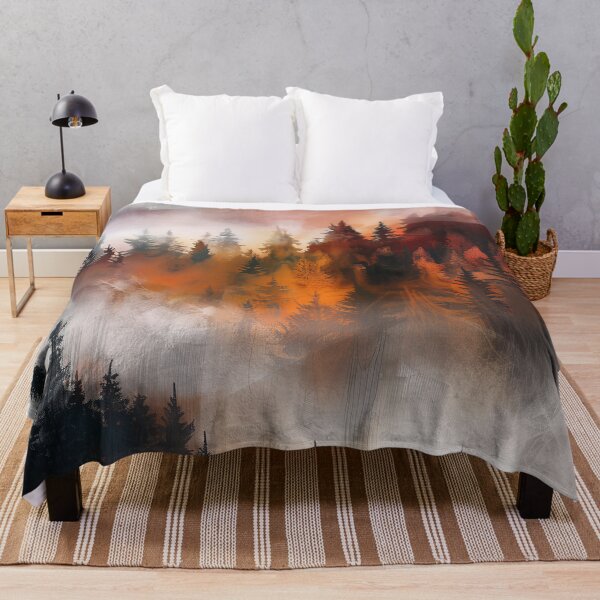 Item preview, 463 Dramatic Fog In The Forest designed and sold by nikoart001.