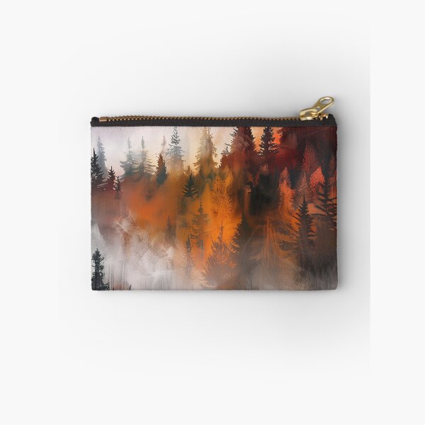Item preview, 463 Dramatic Fog In The Forest designed and sold by nikoart001.