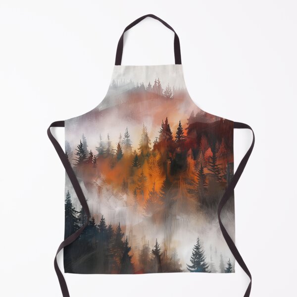 Item preview, 463 Dramatic Fog In The Forest designed and sold by nikoart001.