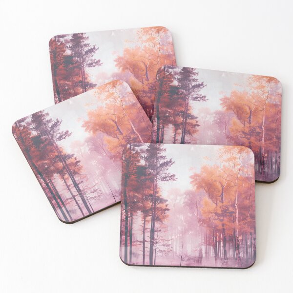 Item preview, 465 Dramatic Fog In The Forest designed and sold by nikoart001.