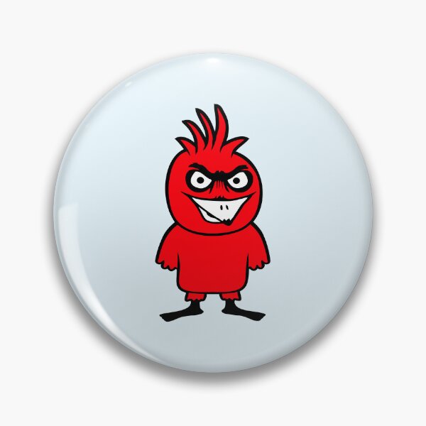 Item preview, Parrot bird stares evil dangerous aggresive rage designed and sold by shirt-o-mat.