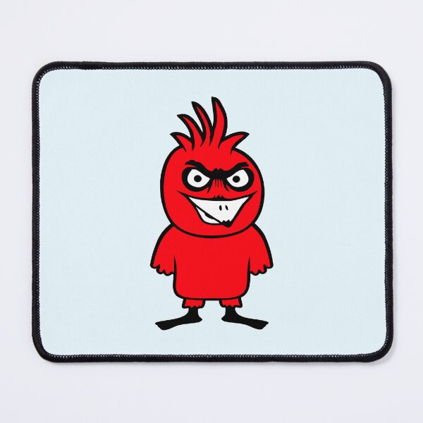 Item preview, Parrot bird stares evil dangerous aggresive rage designed and sold by shirt-o-mat.