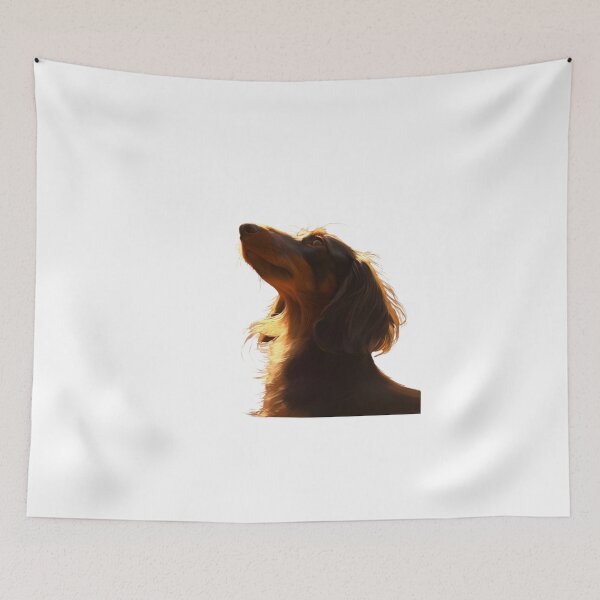 Item preview, Long-Haired Dachshund designed and sold by SMARTKIT  DESIGNAGENCY.