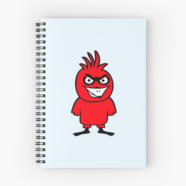 Item preview, Parrot bird stares evil dangerous aggresive rage designed and sold by shirt-o-mat.