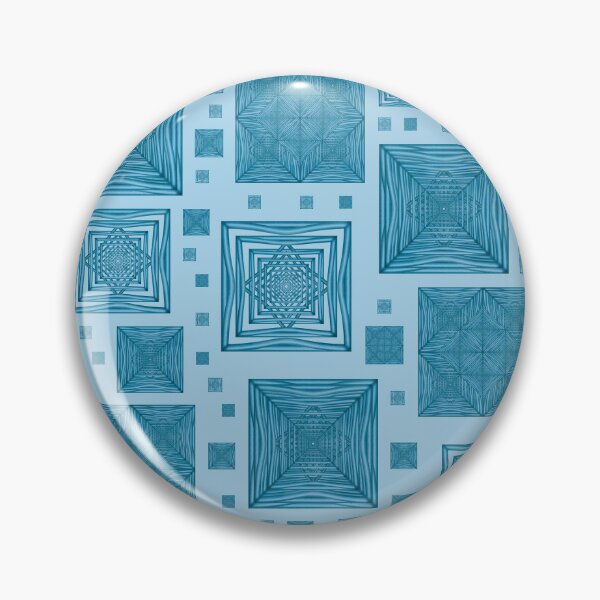 Item preview, Pattern from abstract geometric images of blue color designed and sold by Cherevan.