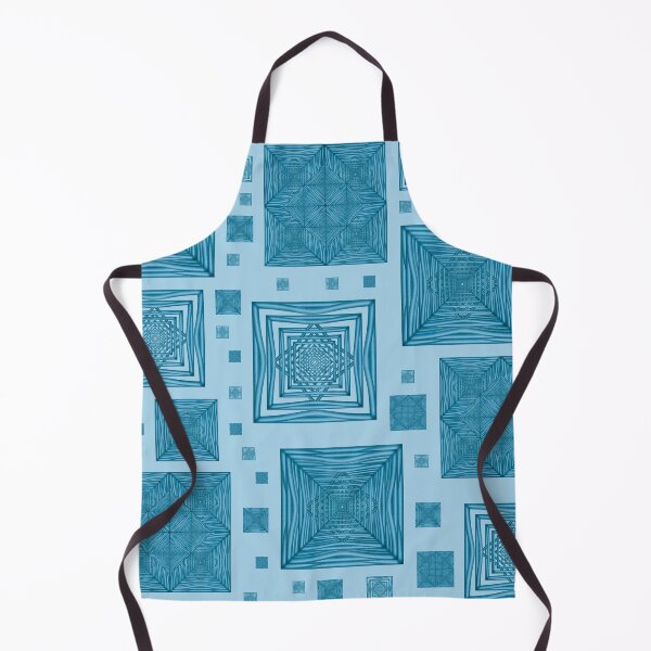 Item preview, Pattern from abstract geometric images of blue color designed and sold by Cherevan.