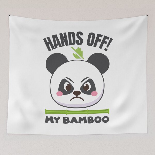 Item preview, Hands Off My Bamboo designed and sold by MALIKABO.