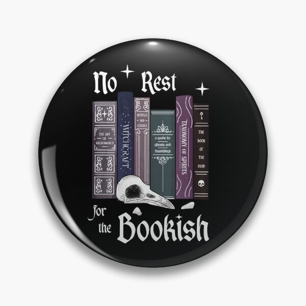 Item preview, No Rest For The Bookish designed and sold by witchlingart.